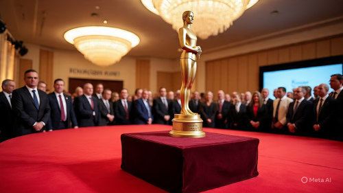 WCAEO International Business Icon Award presentation ceremony