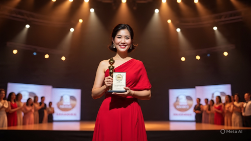 WCAEO International Women Icon Award ceremony presentation